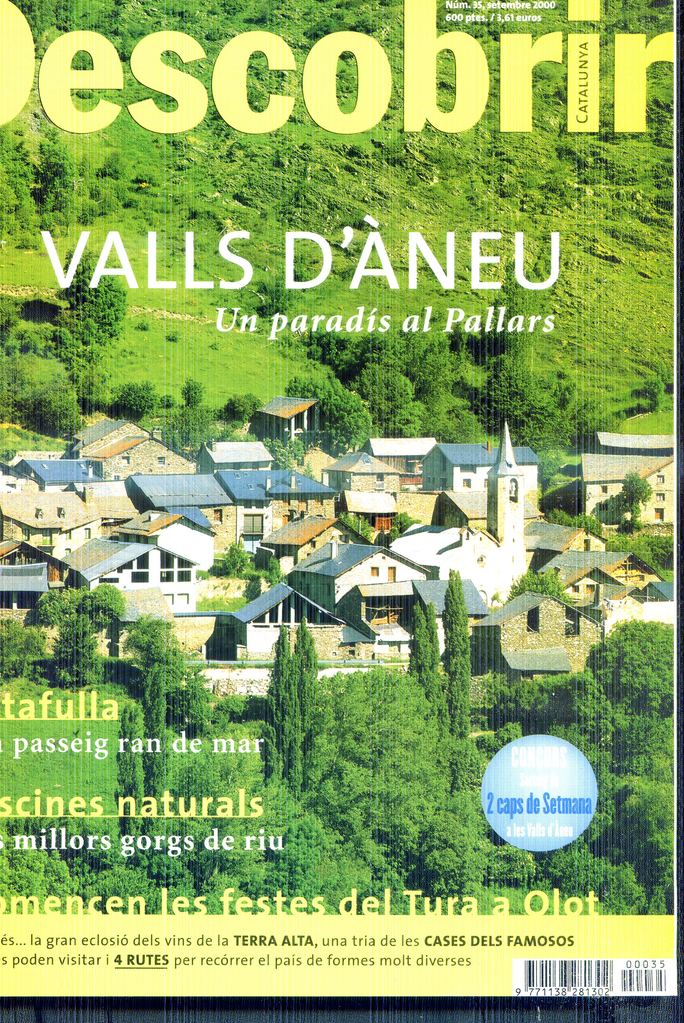 Descobrir : Valls d'Àneu : Un paradís al Pallars - Portada